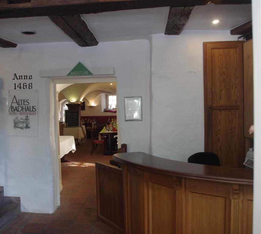 Hotel Restaurant Altes Badhaus Eberbach  Esterno foto