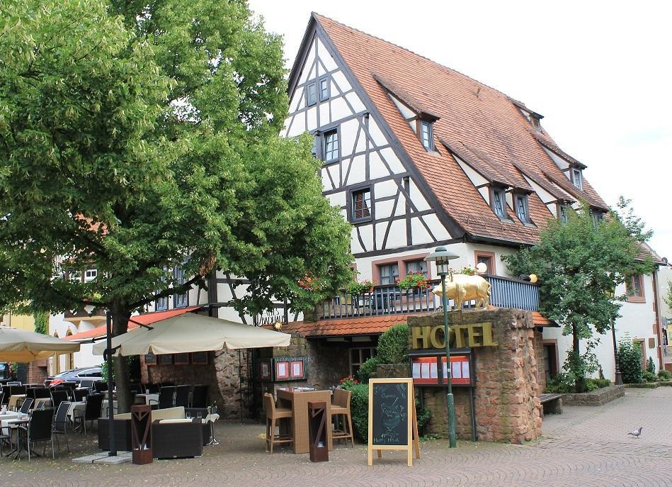 Hotel Restaurant Altes Badhaus Eberbach  Esterno foto