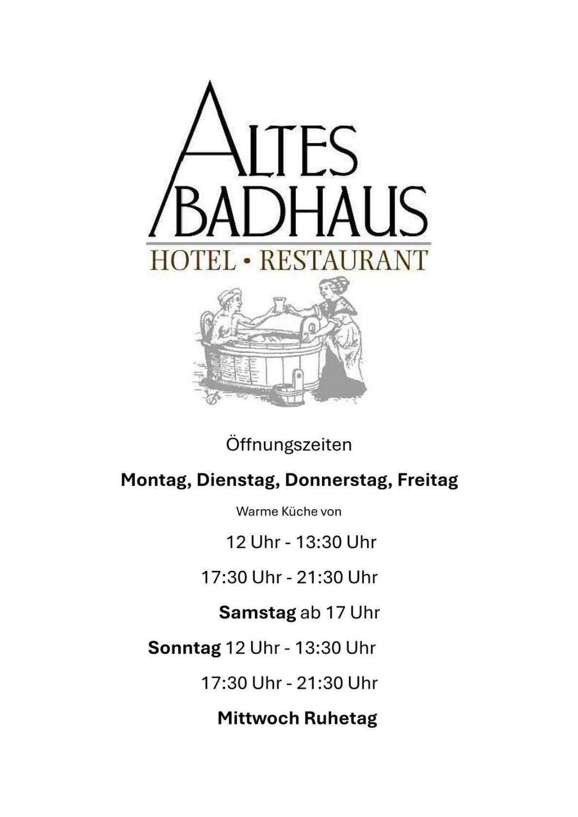 Hotel Restaurant Altes Badhaus Eberbach  Esterno foto