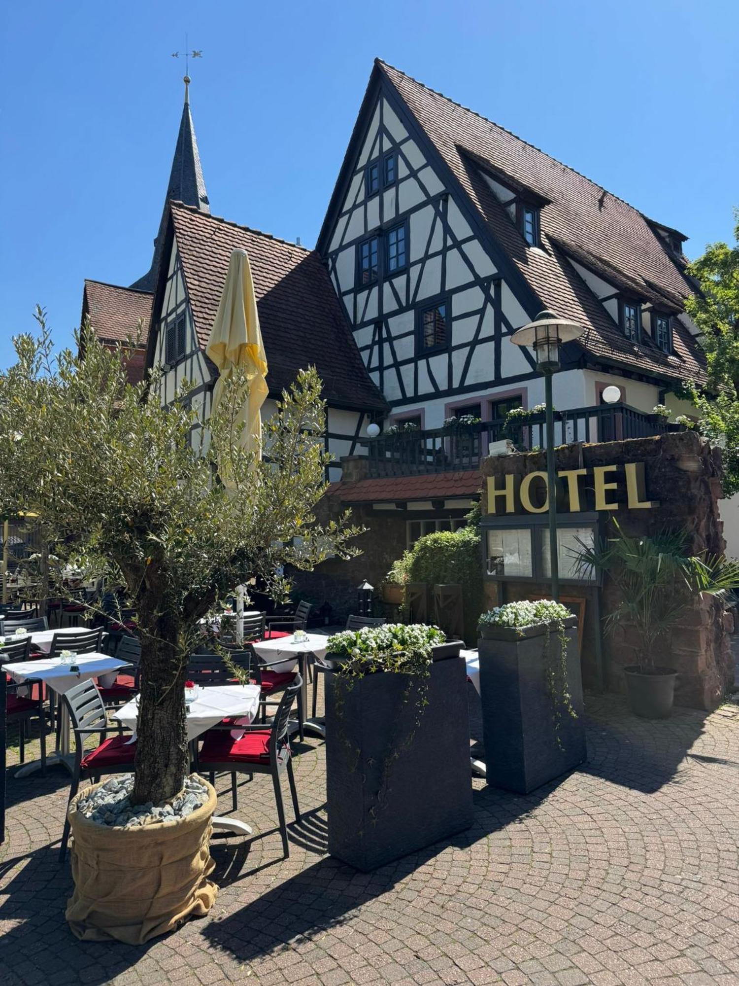 Hotel Restaurant Altes Badhaus Eberbach  Esterno foto