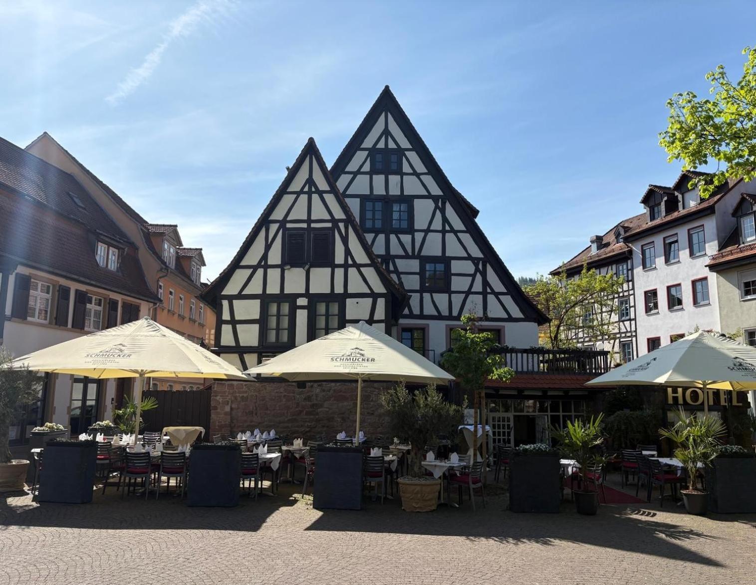 Hotel Restaurant Altes Badhaus Eberbach  Esterno foto