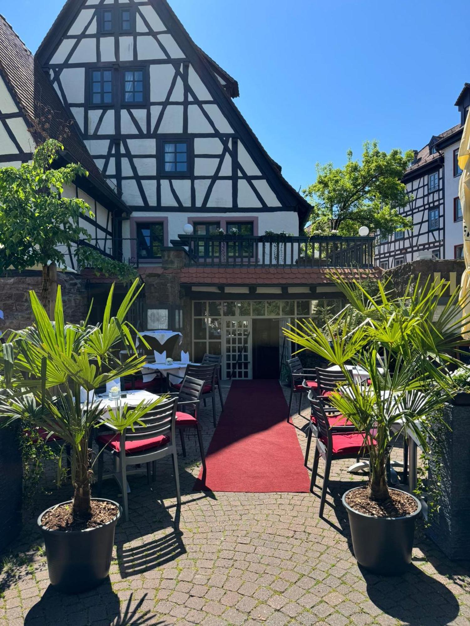 Hotel Restaurant Altes Badhaus Eberbach  Esterno foto