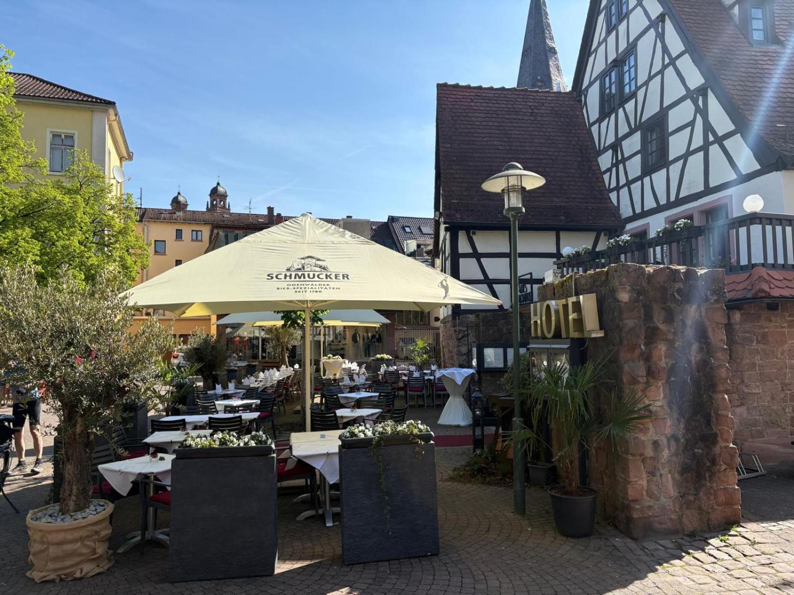 Hotel Restaurant Altes Badhaus Eberbach  Esterno foto